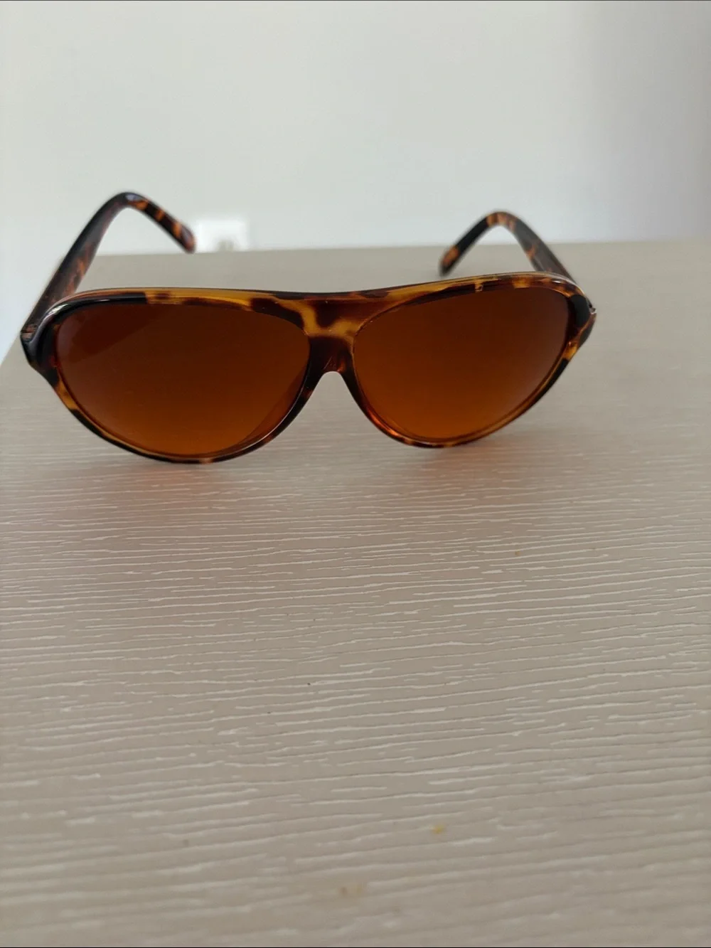 Men's Tortoiseshell Sunglasses with Brown Lenses